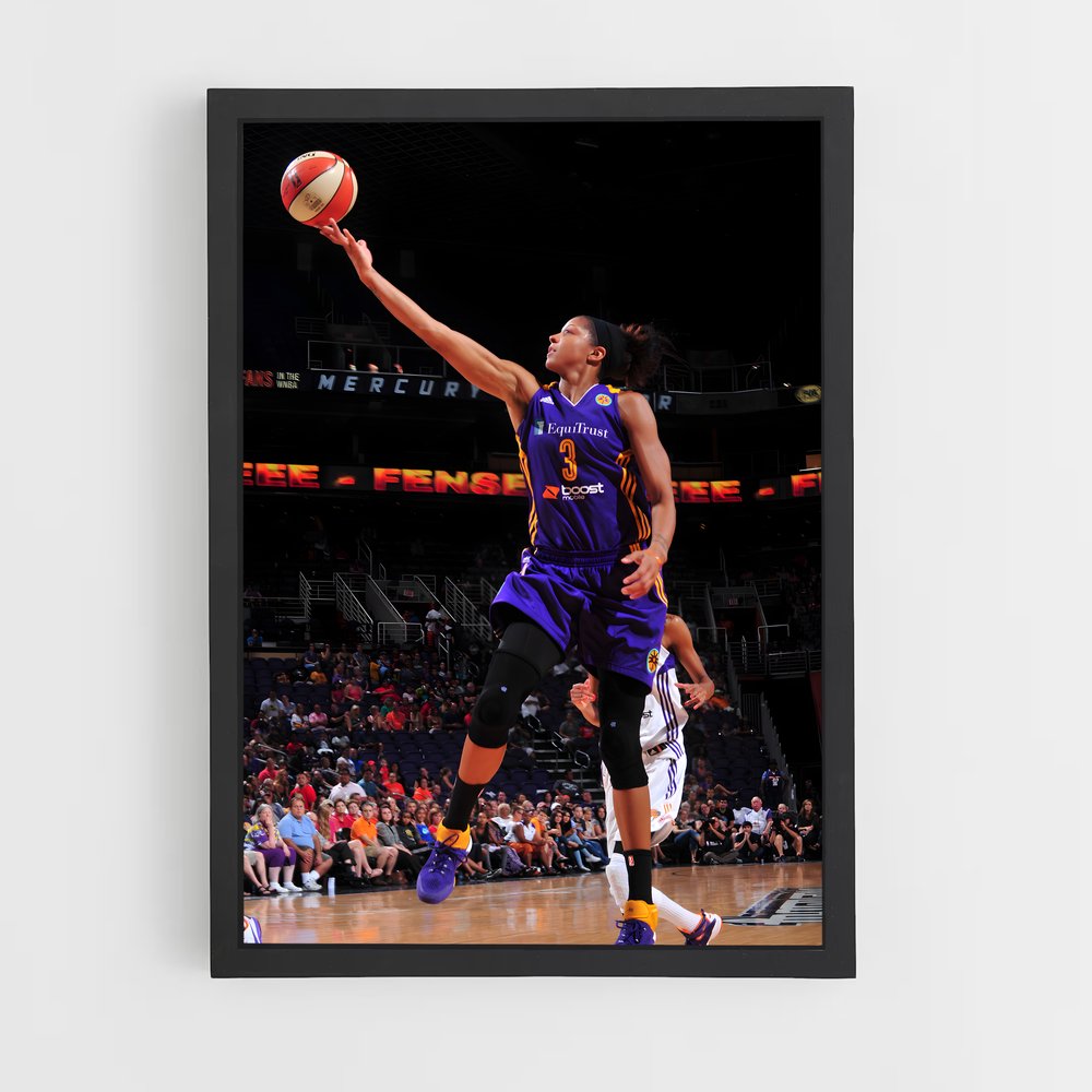 Poster Slam Dunk Diva – affiche Basketball (vue 2)